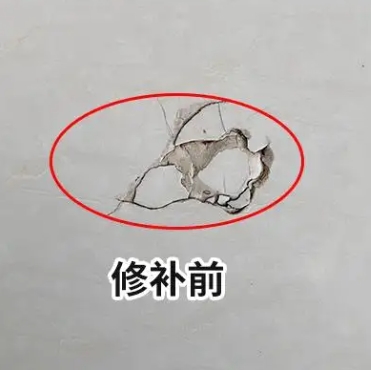 游仙瓷砖空鼓维修公司分享瓷砖防水涂料过厚或表面过于光滑，可能会产生的问题。